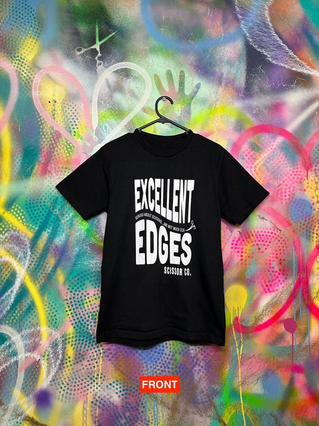 Edges Tee B/W